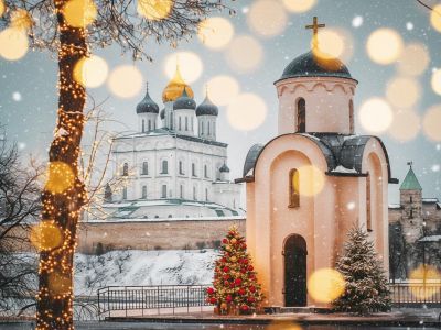 НОВЫЙ ГОД • ПУШКИН • СКОБАРИ и СЕТО (3 дня) поездом из Москвы
