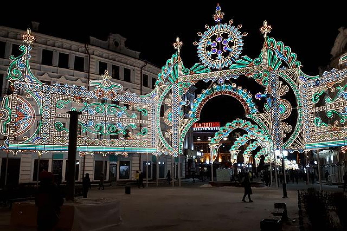 Вечерняя экскурсия по Казани с катанием на колесе обозрения "Вокруг света"
